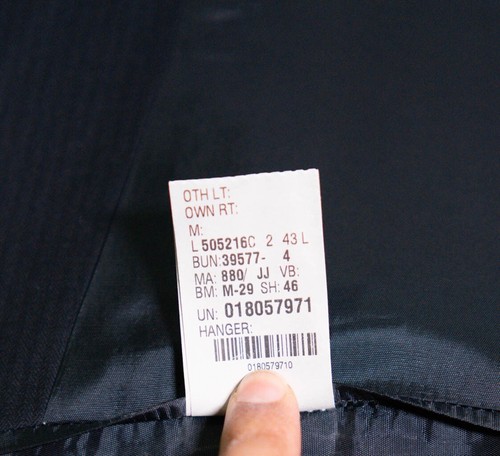 Ralph Lauren Mens Blazer Navy Blue Wool Cashmere 3 Button Jacket Sport Coat 43L - Picture 5 of 10