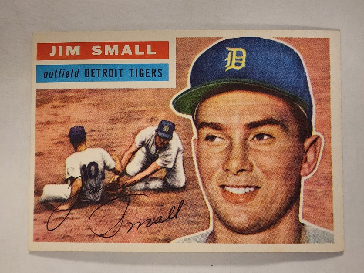 1956 TOPPS BASEBALL JIM SMALL #207 DETROIT TIGERS BASEBALL CARD | eBay