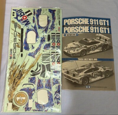 Tamiya 1/10 RC Porsche 911 Gt1 #58193 Belt Drive 4WD TA03R