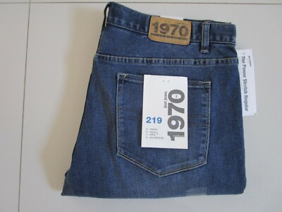 Regular Straight Vintage Stretch Jeans 