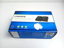 New Linksys Powerline 200 1-Port Wired Network Expansion Kit PLEK 400-NP