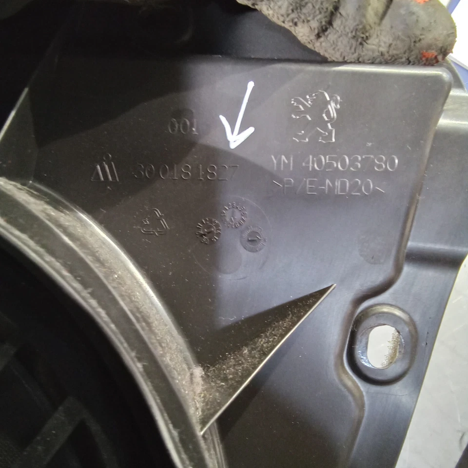 Peugeot RCZ 1.6 THP 2009-2015 Driver/Right/OS Rear Speaker inc Surround Trim - Image 3 of 4