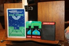 Intellivision Game Cartridge, Instructions, Overlays Star Strike