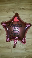  Personalised Helium Foil Balloon Hen Party