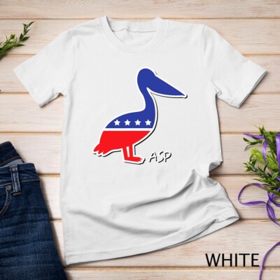 American Solidarity Party Pelican Mascot ASP Unisex T-shirt