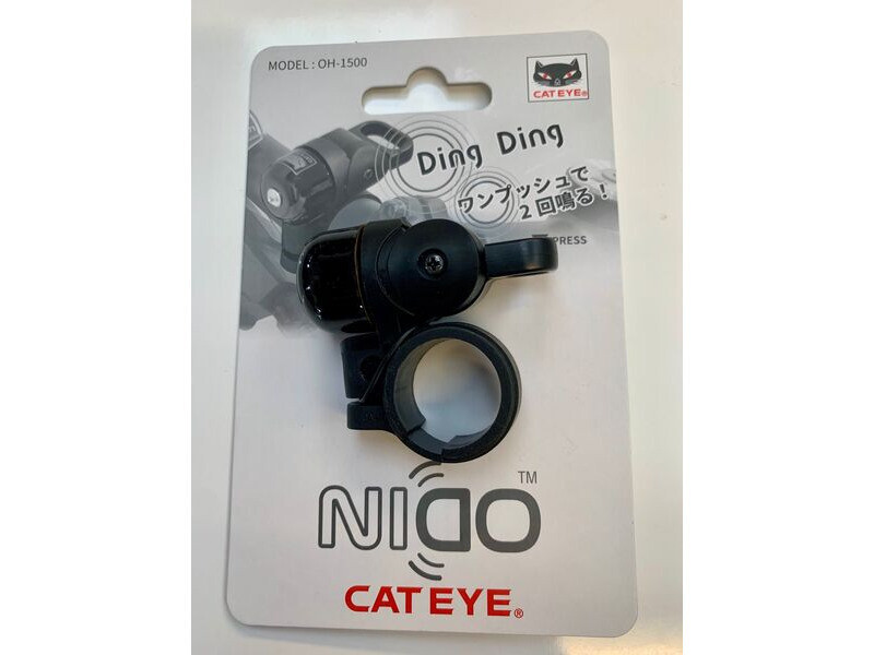 CATEYE OH-1500 Brass NIDO BELL Black
