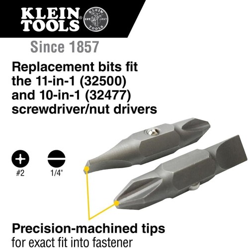 Klein Tools 32483 Bit for 11-in-1 and 10-in-1 Klein Screwdriver Nut Driver, - Picture 2 of 11