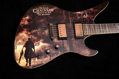 RARE NEW Schecter Texas Chainsaw Massacre Avenger Electric Guitar