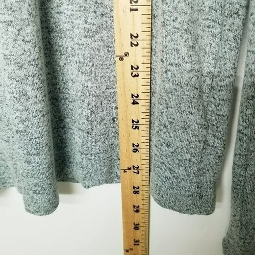 NWOT Red by BKE Cozy Mock Neck Sweater Tunic Long Sleeve Teal Grey Knit XL - Picture 6 of 7