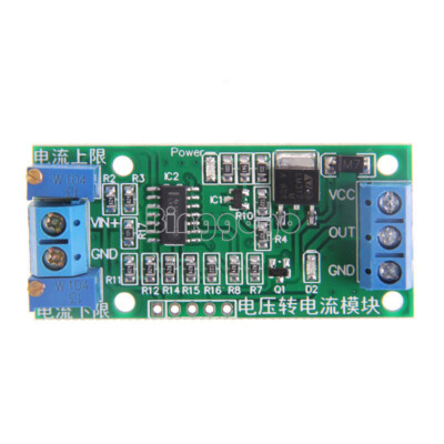 Linear Conversion 0-5V to 4-20mA Voltage to Current Transmitter Signal Module