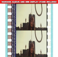 POTC : Black Pearl - Jack Sparrow faces the noose! - 35mm 5 Cell Film Strip 023