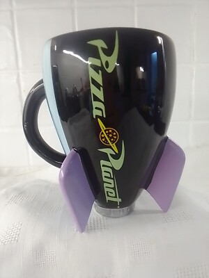 Disney Pixar Pizza Planet Becher Kaffeetasse Toy Story Rakete Raumschiff
