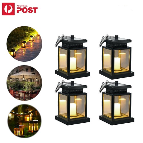 2-16X Outdoor Solar Hanging led Lantern 