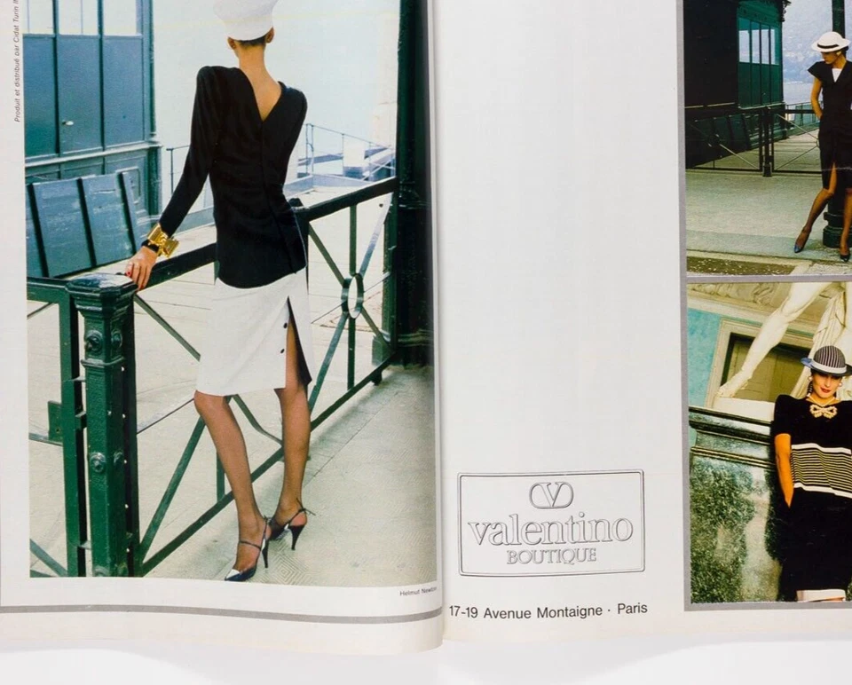 Patricia Ryckeghem ANTONIO LOPEZ Helmut Newton CAROLINE LENORMAN Elle March 1984 - Image 3 of 4