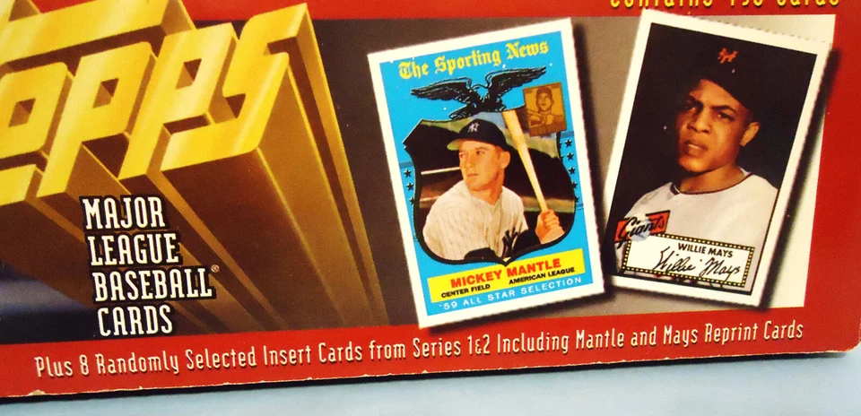 NUEVO SET COMPLETO DE BÉISBOL TOPPS 1997 SERIE 1 Y 2 ABIERTO DE FÁBRICA 495 tarjetas Foto 4 de 4