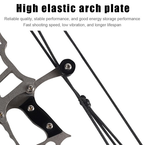 6" Mini Compound Bow 4Pcs Arrows Kit Target Shooting Archery Pocket Bow Gift Toy - Picture 7 of 13