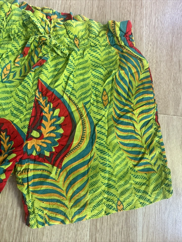 Prod. Dev. Comm. Team Jams World Hawaii Women's Rayon Shorts Vintage 80s 90s Sm - Image 3 of 4