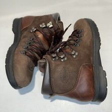 Vintage Dexter Boots Suede Leather Hiking Mountaineering Size 8W