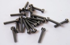 40 X 10BA Stalowe śruby cylindryczne 10 Ba Modelarstwo Para / Żywa para