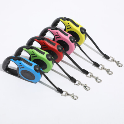 1x 16.5FT Automatic Retractable Dog Leash Pet Collar Automatic Walking Lead Free