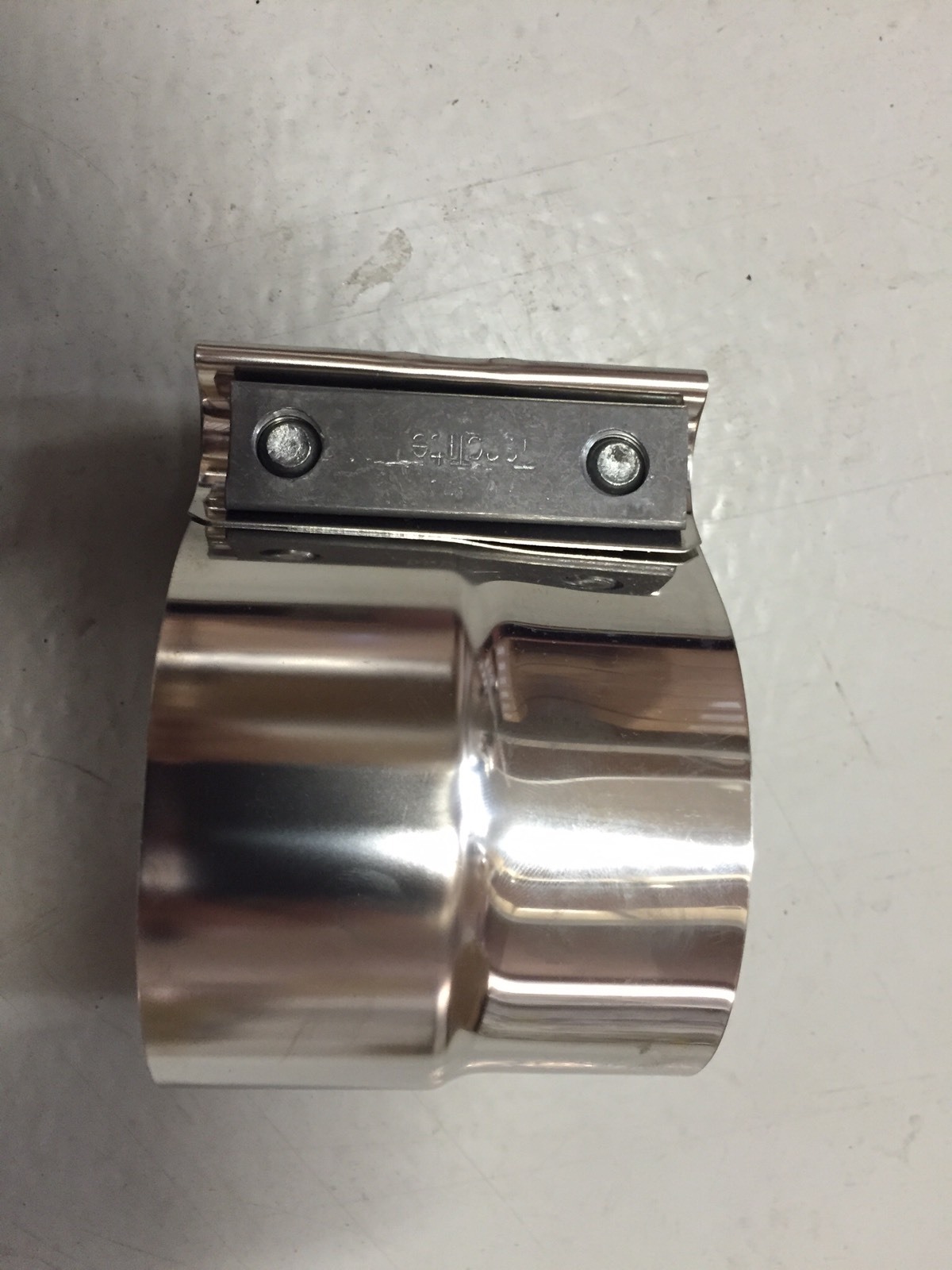 2.5 Inch Stainless Steel Exhaust Lap Joint Clamp By ZZPerformance – Perfect For Custom Exhaust Work