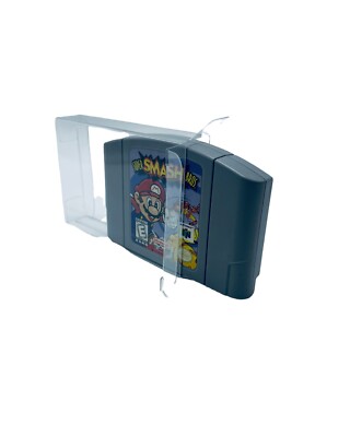 10 Pack - UV & Scratch Resistant 0.50mm N64 NINTENDO 64 CARTRIDGE PROTECTORS