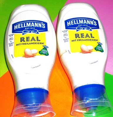 HELLMANNS REAL MAYONNAISE Freilandeier  2 x 430ml