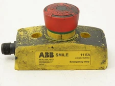 ABB Jokab Safety SMILE 11EA Red Pushbutton E-Stop Switch