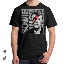 David Bowie Graphic T-Shirt Rest in Piece David Bowie RIP Legend 828
