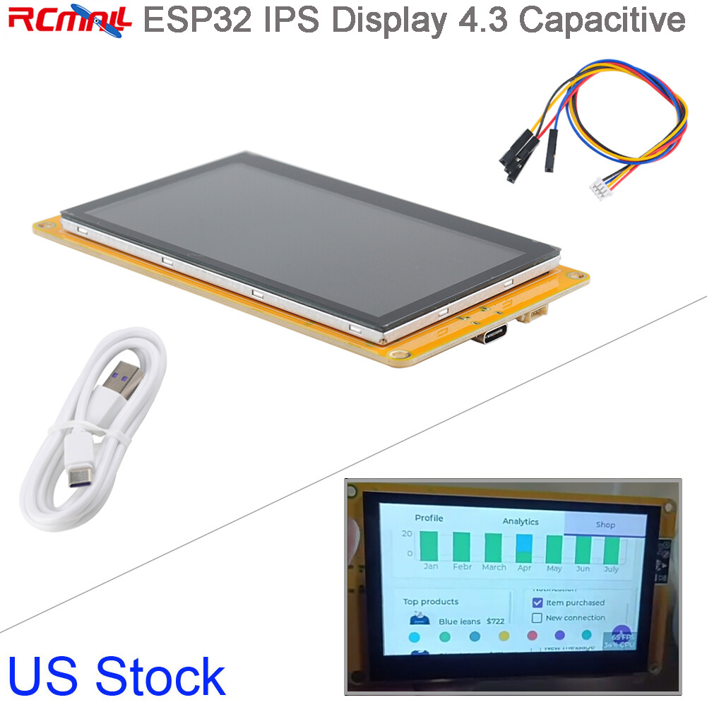 4.3 Zoll TFT-LCD Touchscreen Display – RGB 40PIN, Produktbild-Vorschau 4