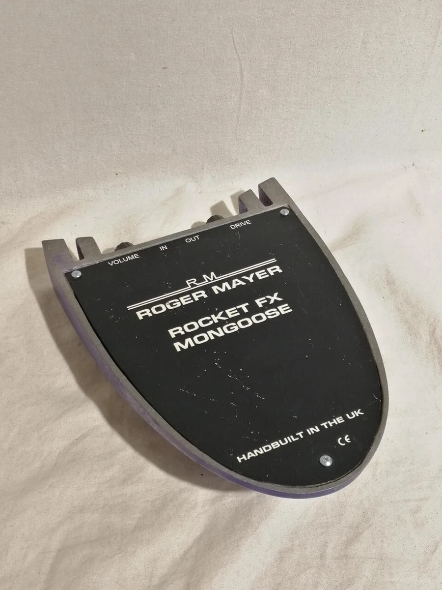 Roger Mayer Rocket FX Mongoose Fuzz Guitar Effect Pedal