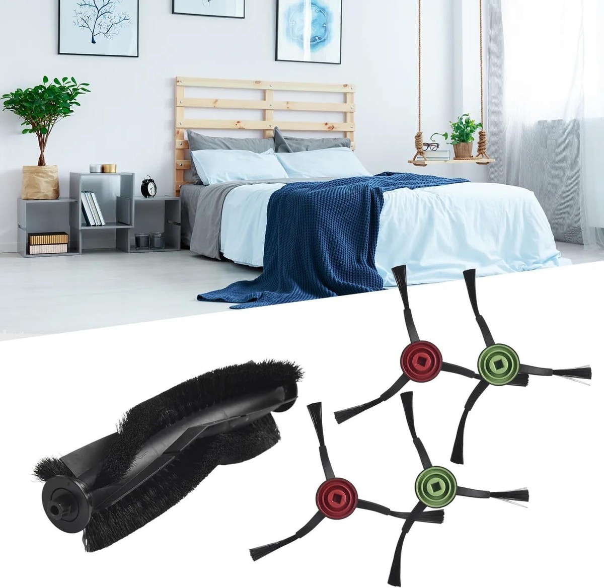 6PCS Replacement for Lubluelu SL60D SG60 SL61 Vacuum Cleaner Spare
