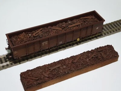 TT Ladegut Eisenschrottladung gealt. für 4achs. offen. Wagon Eaos Tillig 18225