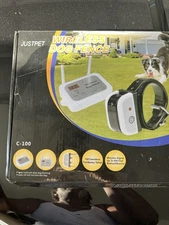 JustPet Wireless Dog Fence C-100 900ft Rechargeable 03-LN-C-100-1C (1 collar)