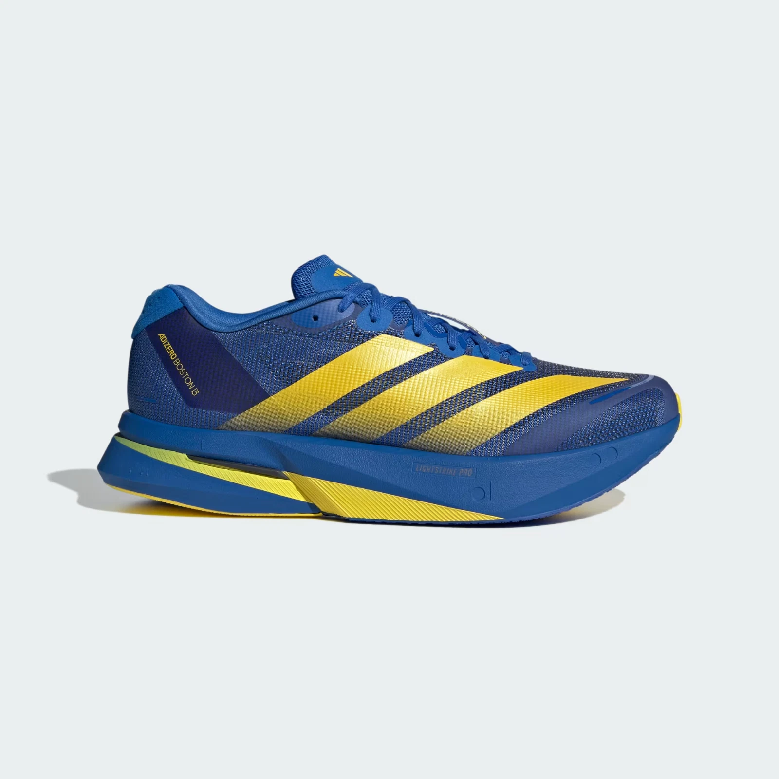 Adizero Boston 13 Men's Shoes in Blue and Yellow
Opens in a new window or tab