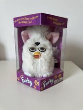 Vintage FURBY New Sealed In Box 70-800 Snowball with Brown Eyes