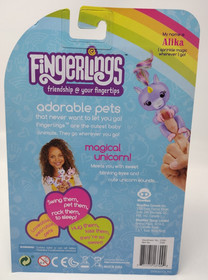 WowWee Fingerlings Alika Interactive Baby Unicorn Toy Light Purple Pink Hooves