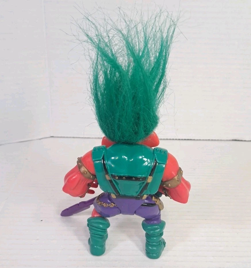 1992 Applause Troll Warriors Vegar the Champion Action Figure Complete VTG Toy - Image 4 of 4
