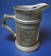 Rare 9 Inch Wilton 50 Year Anniversary Krispy Kreme Donuts Pewter Pitcher 1987