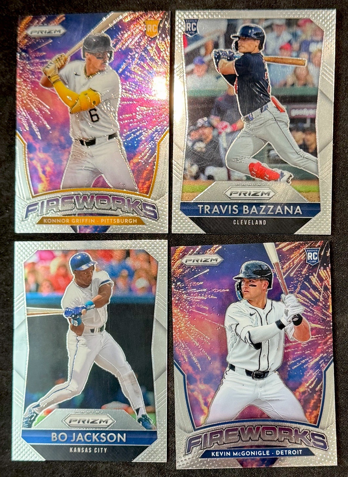 2026 Panini Prizm Baseball FIREWORKS & 2015 FLASHBACK Insert Set Builder - Pick!