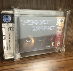 WATA 9.8 A+ Graded Perfect Dark Nintendo 64 N64 [2000] Not VGA / CGC 🔥 Sealed