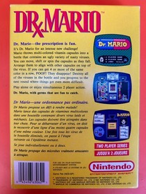 DR. MARIO &ndash; Nintendo NES &ndash; COMPLET &ndash; &Eacute;tat Mint - Rare dans cet &eacute;tat