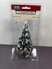 Lemax Village 6" EVERGREEN TREE Christmas Figure Set 1994 44085