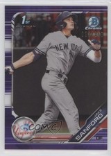2019 Bowman Draft Chrome Purple Refractor 33/250 Jake Sanford #BDC-82 3nn