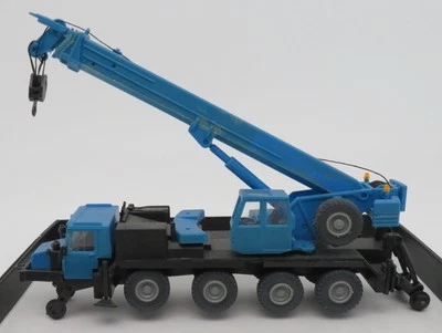 KIBRI 11026 HO 1/87 CAMION GRUE KRAN FELBERMAHR LIEBHERR ROUTE RAIL KIT monté - Photo 1/4