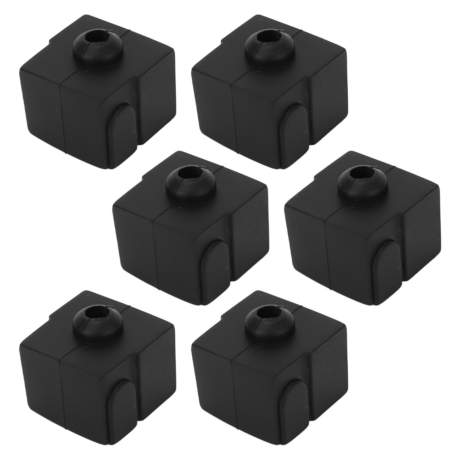 Hotend Silicone Sleeves 6PCS Printer Silicone Socks Replacement Parts For Ender☜