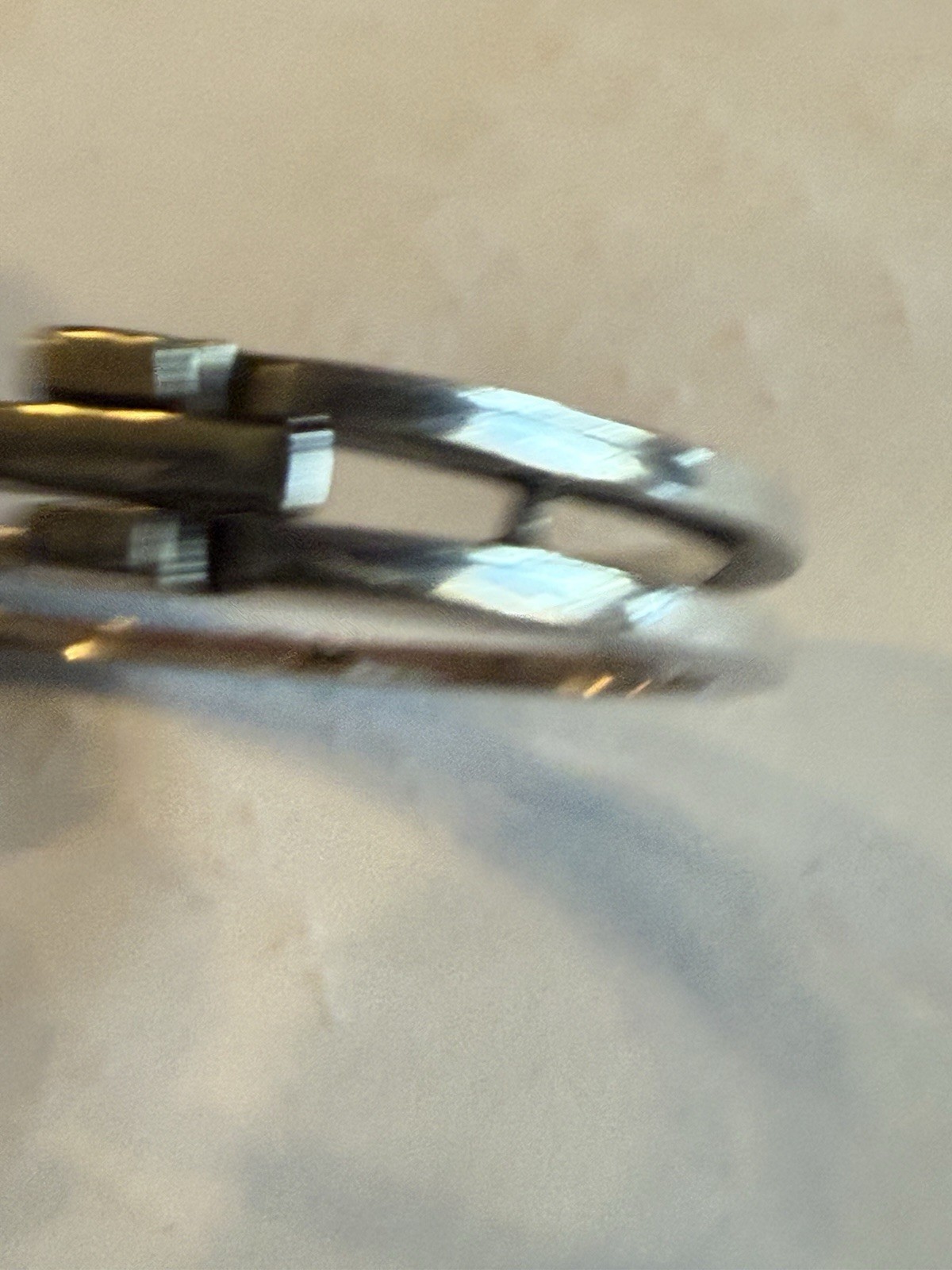 925 Sterling Silver Hinged Bangle - image 2