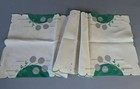 Antique 6-Pc ART DECO Ensemble MADEIRA Linen Runners Hand Embroidered Appliqued — photo 3