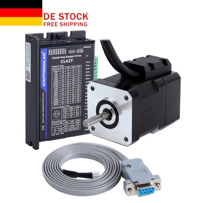 STEPPERONLINE Nema17 42Ncm 1.5A Φ5mm Closed Loop Schrittmotor & Servo Driver Kit
