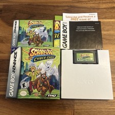 Nintendo Gameboy Advance scooby-doo and the cyber chase gba CIB